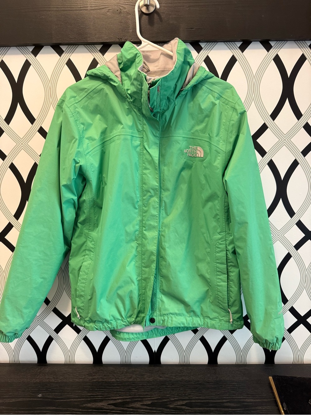 The North Face Woman’s Green Waterproof Jacket